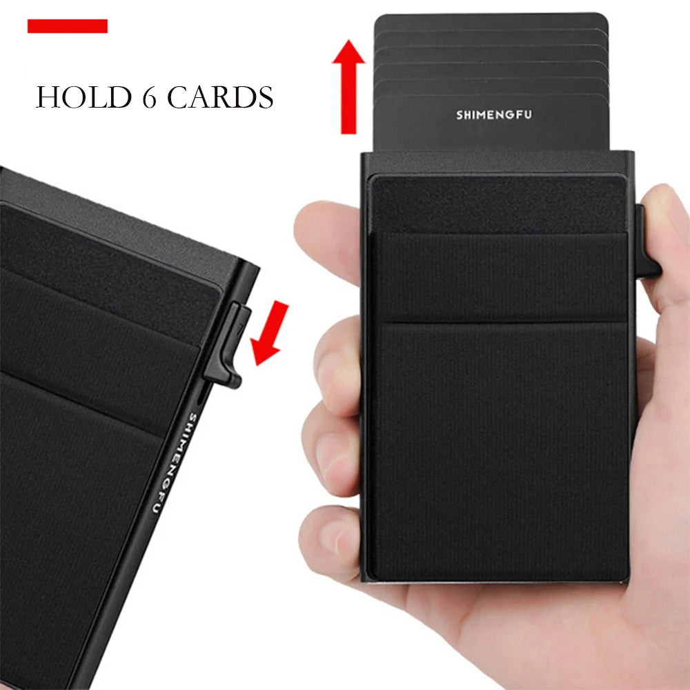 Antitheft Men Card Holder