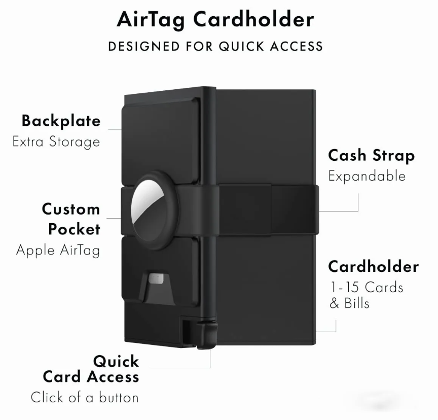 Slim Metal Men's wallet