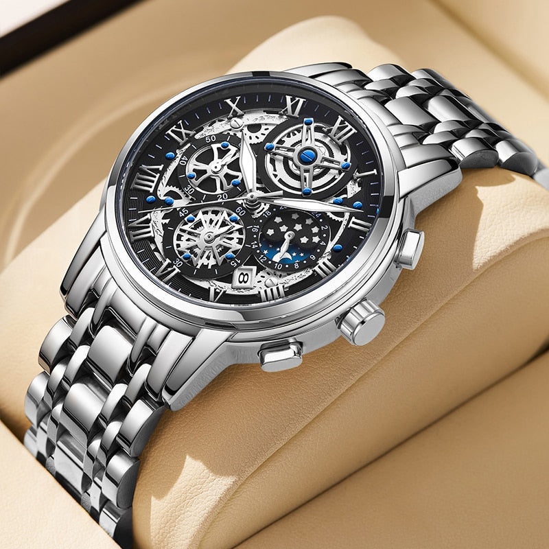 Men's Luxury Quartz Wristwatch