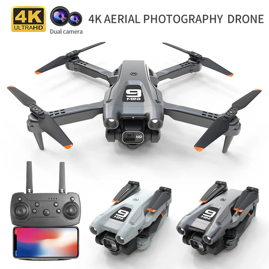 Mini remote control drone K9 4K HD