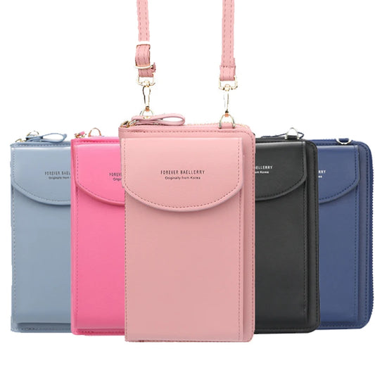 Women's multifunctional mobile phone clutch bag