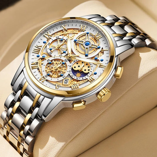 Men's Luxury Quartz Wristwatch